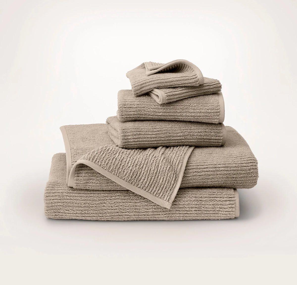 Turkish Ribbed Bath Sheet Set