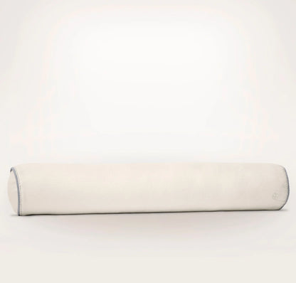 Threadmark Pillow Cover (Bolster) - Soft White/Melange Shore