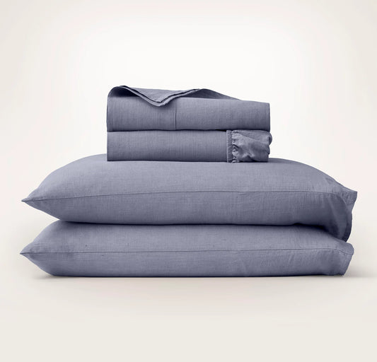 Linen Sheet Set - Melange Bay