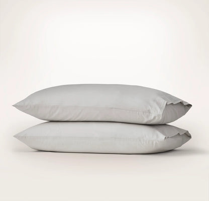 Percale Vintage Washed Pillowcase Set - Vintage Mist