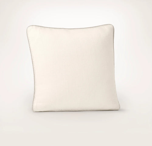 Threadmark Pillow Cover (22x22) - Soft White/Melange Natural