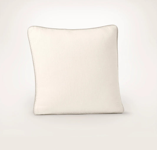 Threadmark Pillow Cover (22x22) - Soft White/Melange Natural
