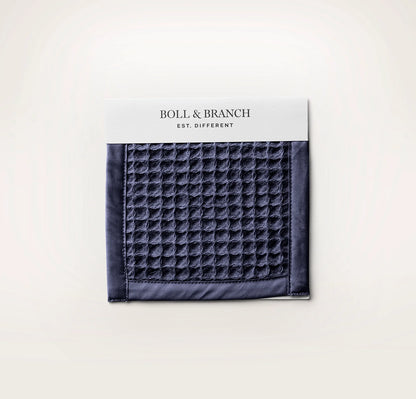 Waffle Fabric Swatch - Coastal Navy