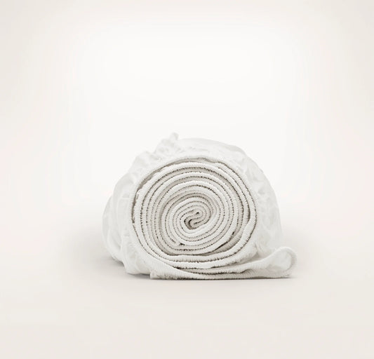 Signature Vintage Washed Fitted Sheet - Vintage White