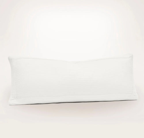 Dream Pillow Cover (Lumbar) - White