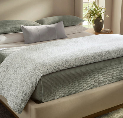 Signature Textured Stitch Quilted Sham - Sageleaf