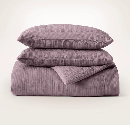 Dream Duvet Set - Plum