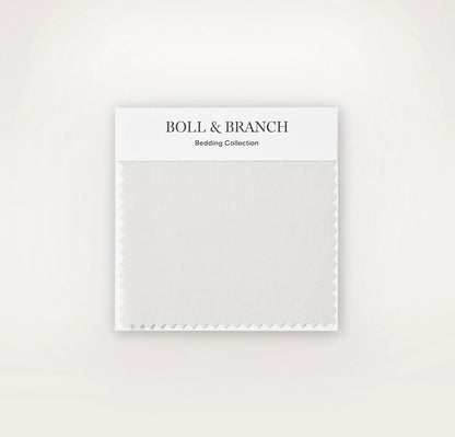 Percale Hemmed Fabric Swatch - Mist